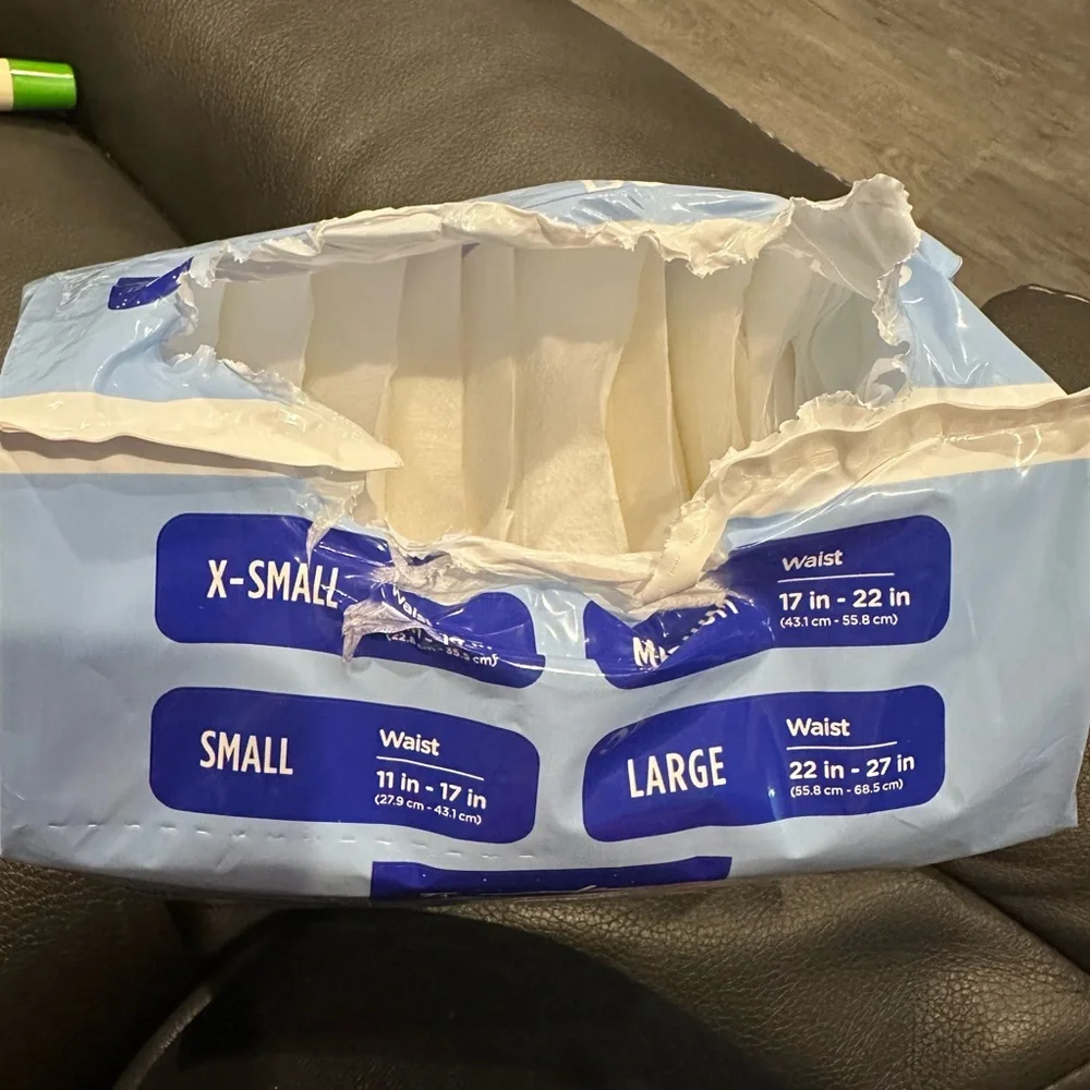 Small male dog wraps 12 count new